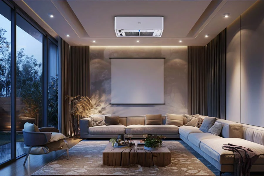 movie room projector