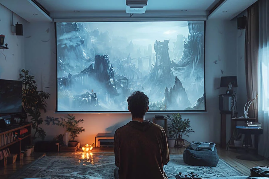 movie room projector